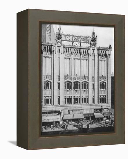 The California Theatre, San Francisco, California, 1922-null-Framed Premier Image Canvas