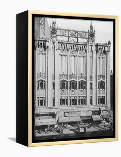 The California Theatre, San Francisco, California, 1922-null-Framed Premier Image Canvas