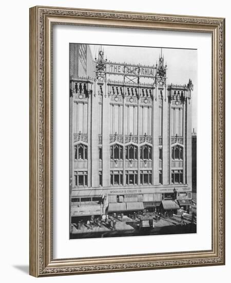 The California Theatre, San Francisco, California, 1922-null-Framed Photographic Print