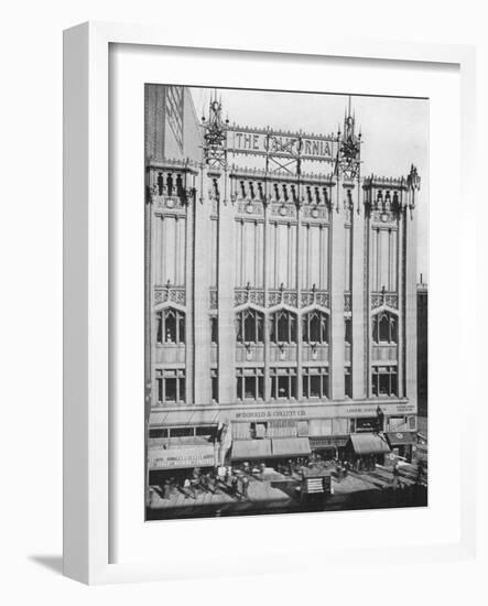 The California Theatre, San Francisco, California, 1922-null-Framed Photographic Print