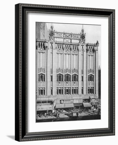 The California Theatre, San Francisco, California, 1922-null-Framed Photographic Print