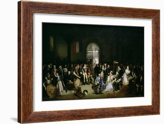 The Call for the Last Victims of the Terror, 7-9 Thermidor, Year 2 (25-27 July 1794), after 1850-Charles Louis Lucien Muller-Framed Giclee Print