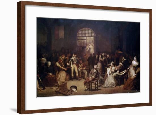 The Call for the Last Victims of the Terror, 7-9 Thermidor, Year 2-Charles Louis Lucien Muller-Framed Giclee Print