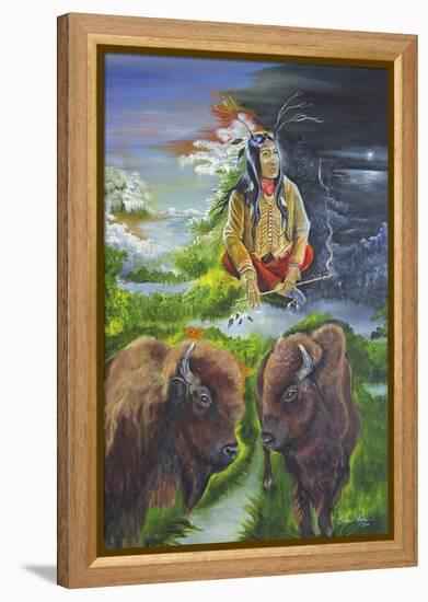 The Call of Nature-Sue Clyne-Framed Premier Image Canvas