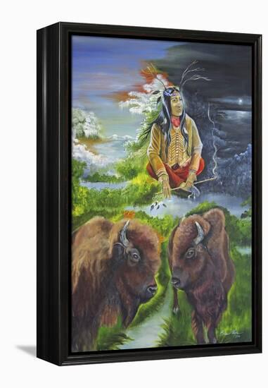 The Call of Nature-Sue Clyne-Framed Premier Image Canvas
