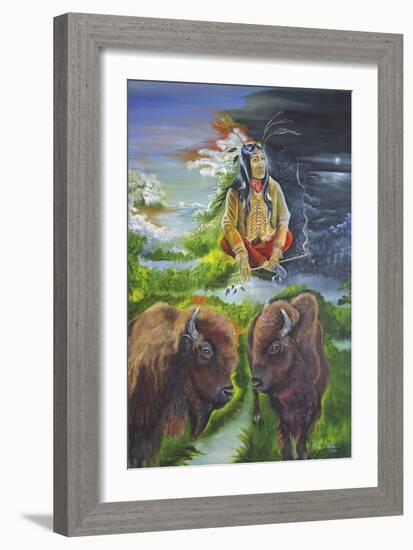 The Call of Nature-Sue Clyne-Framed Giclee Print