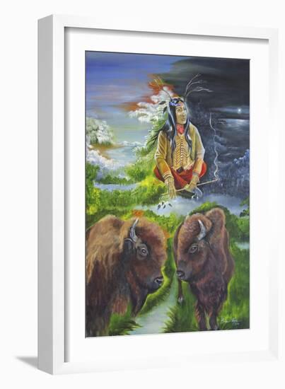 The Call of Nature-Sue Clyne-Framed Premium Giclee Print