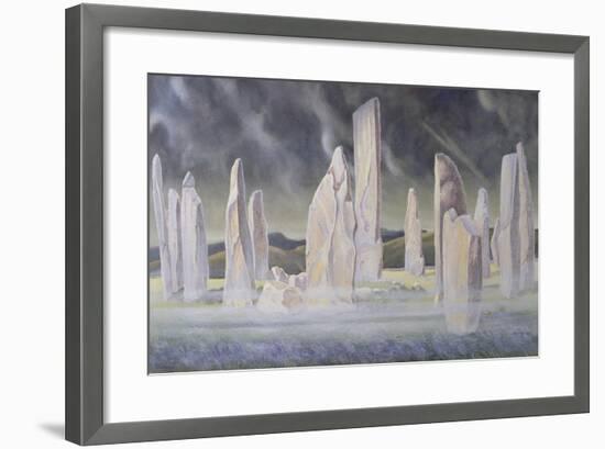 The Callanish Legend, Isle of Lewis, 1991-Evangeline Dickson-Framed Giclee Print