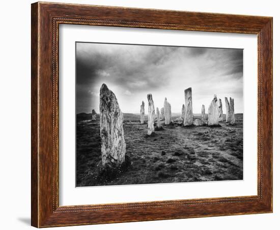 The Callanish Stones, Isle of Lewis, Outer Hebrides, Scotland-Simon Marsden-Framed Giclee Print