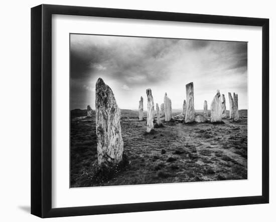 The Callanish Stones, Isle of Lewis, Outer Hebrides, Scotland-Simon Marsden-Framed Giclee Print