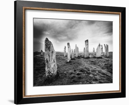 The Callanish Stones, Isle of Lewis, Outer Hebrides, Scotland-Simon Marsden-Framed Giclee Print