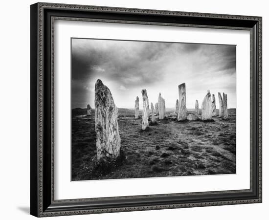 The Callanish Stones, Isle of Lewis, Outer Hebrides, Scotland-Simon Marsden-Framed Giclee Print