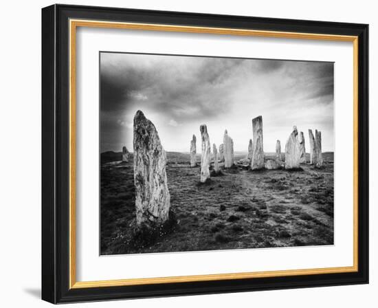 The Callanish Stones, Isle of Lewis, Outer Hebrides, Scotland-Simon Marsden-Framed Giclee Print