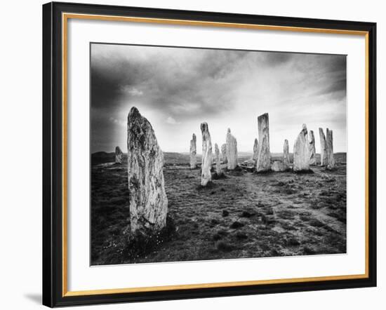 The Callanish Stones, Isle of Lewis, Outer Hebrides, Scotland-Simon Marsden-Framed Giclee Print