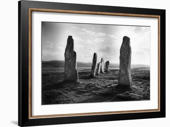 The Callanish Stones, Isle of Lewis, Scotland-Simon Marsden-Framed Giclee Print