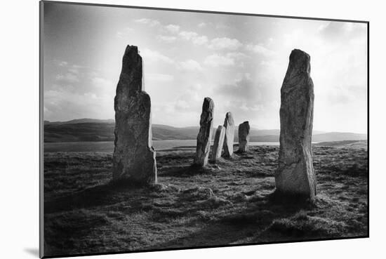 The Callanish Stones, Isle of Lewis, Scotland-Simon Marsden-Mounted Giclee Print