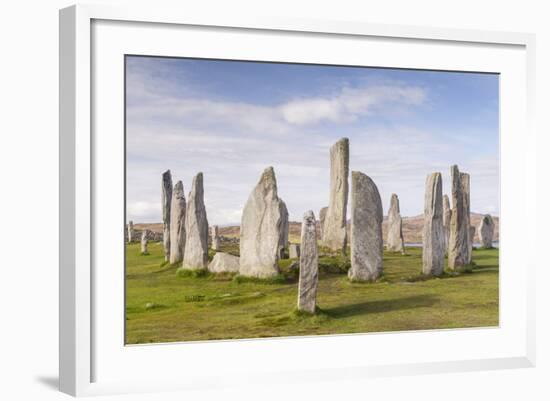 The Callanish Stones on the Isle of Lewis, Outer Hebrides, Scotland, United Kingdom, Europe-Julian Elliott-Framed Photographic Print