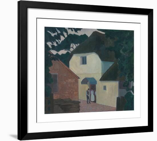 The Caller at the Mill-Robert Polhill Bevan-Framed Premium Giclee Print