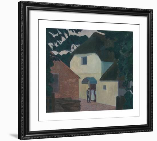 The Caller at the Mill-Robert Polhill Bevan-Framed Premium Giclee Print