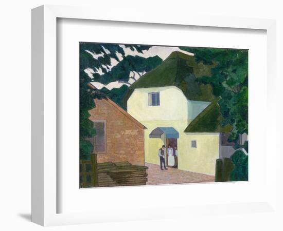 The Caller at the Mill-Robert Polhill Bevan-Framed Giclee Print