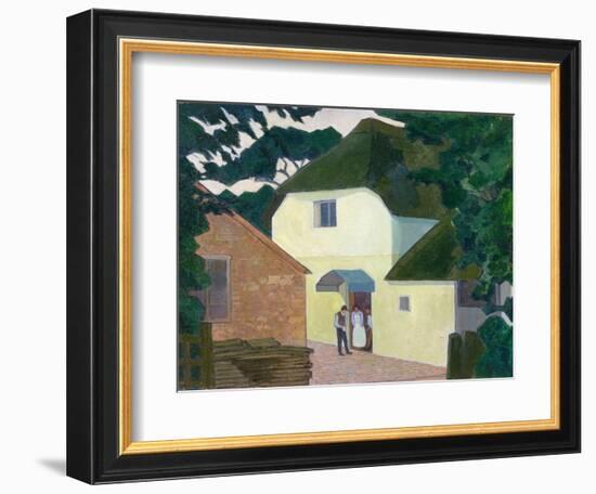 The Caller at the Mill-Robert Polhill Bevan-Framed Giclee Print