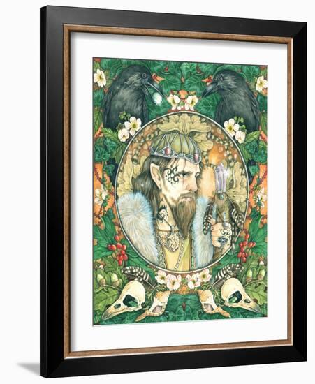 The Calling of Merlin-Linda Ravenscroft-Framed Giclee Print