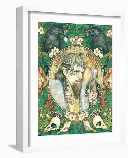 The Calling of Merlin-Linda Ravenscroft-Framed Giclee Print