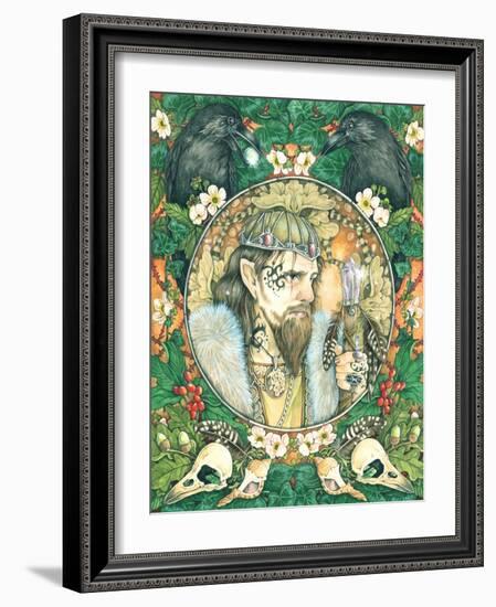 The Calling of Merlin-Linda Ravenscroft-Framed Giclee Print