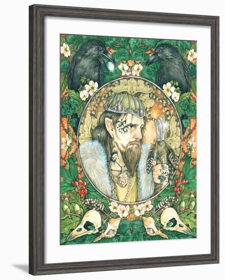 The Calling of Merlin-Linda Ravenscroft-Framed Giclee Print
