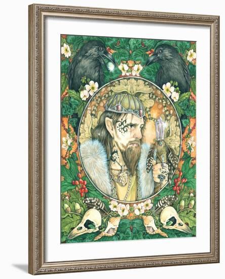 The Calling of Merlin-Linda Ravenscroft-Framed Giclee Print