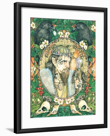 The Calling of Merlin-Linda Ravenscroft-Framed Giclee Print