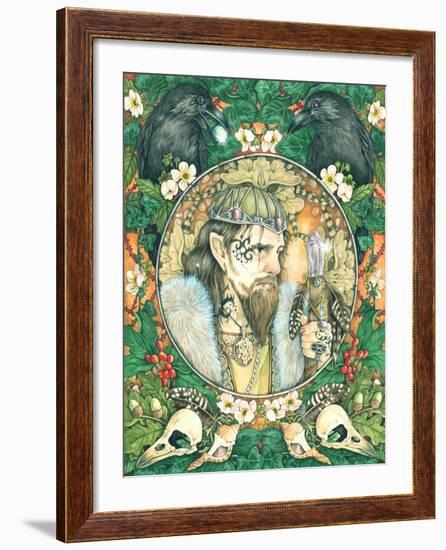 The Calling of Merlin-Linda Ravenscroft-Framed Giclee Print