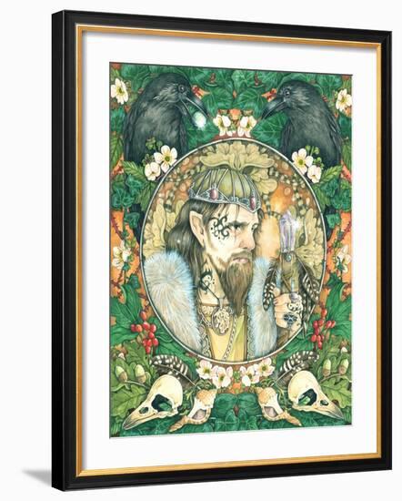 The Calling of Merlin-Linda Ravenscroft-Framed Giclee Print