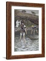 The Calling of Peter and Andrew-James Tissot-Framed Giclee Print