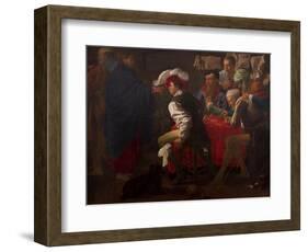 The Calling of Saint Matthew-Hendrick Jansz Terbrugghen-Framed Giclee Print