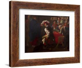 The Calling of Saint Matthew-Hendrick Jansz Terbrugghen-Framed Giclee Print