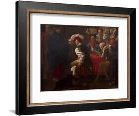 The Calling of Saint Matthew-Hendrick Jansz Terbrugghen-Framed Giclee Print