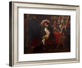 The Calling of Saint Matthew-Hendrick Jansz Terbrugghen-Framed Giclee Print