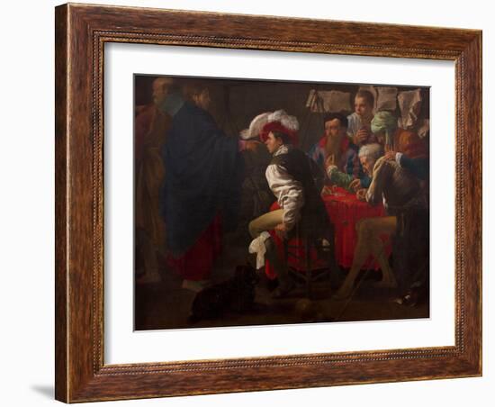 The Calling of Saint Matthew-Hendrick Jansz Terbrugghen-Framed Giclee Print