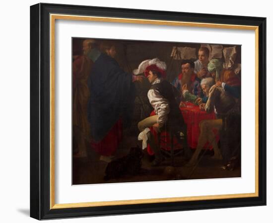 The Calling of Saint Matthew-Hendrick Jansz Terbrugghen-Framed Giclee Print