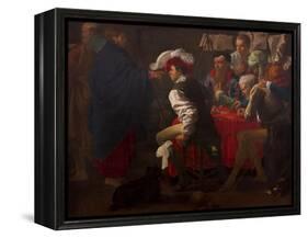 The Calling of Saint Matthew-Hendrick Jansz Terbrugghen-Framed Premier Image Canvas