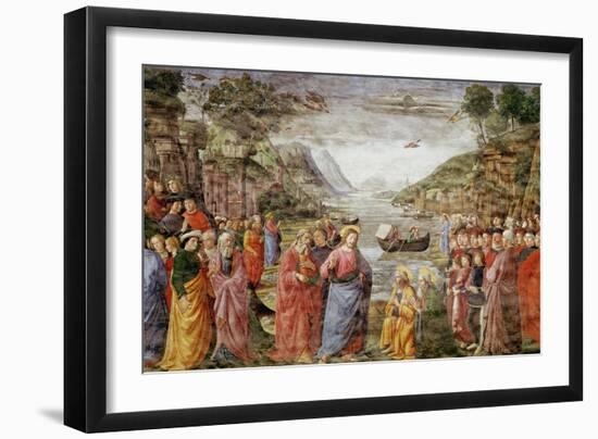 The Calling of Ss. Peter and Andrew, 1481-Domenico Ghirlandaio-Framed Giclee Print