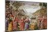 The Calling of Ss. Peter and Andrew, 1481-Domenico Ghirlandaio-Mounted Giclee Print