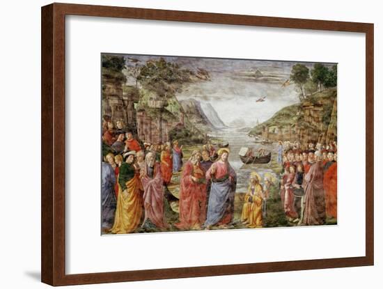 The Calling of Ss. Peter and Andrew, 1481-Domenico Ghirlandaio-Framed Giclee Print