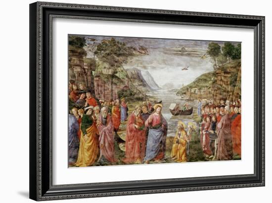 The Calling of Ss. Peter and Andrew, 1481-Domenico Ghirlandaio-Framed Giclee Print