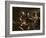 The Calling of St. Matthew, C.1598-1601-Caravaggio-Framed Giclee Print