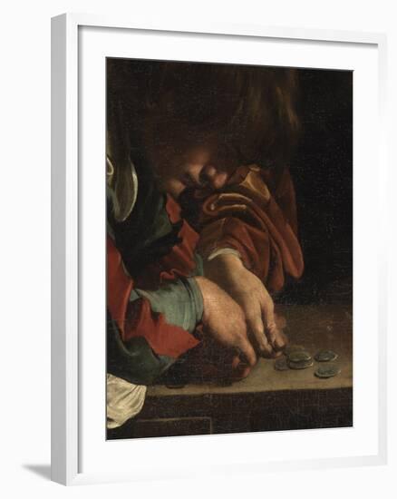 The Calling of St Matthew-Caravaggio-Framed Giclee Print