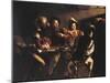 The Calling of St Matthew-Caravaggio-Mounted Giclee Print