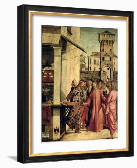 The Calling of St. Matthew-Vittore Carpaccio-Framed Giclee Print