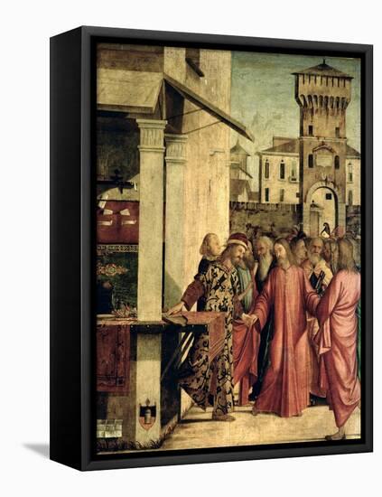 The Calling of St. Matthew-Vittore Carpaccio-Framed Premier Image Canvas